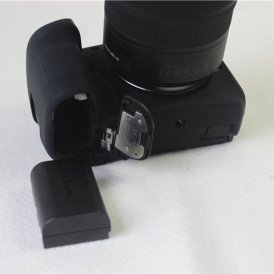 Soft Silicone Case Protector for Canon EOS R - Black