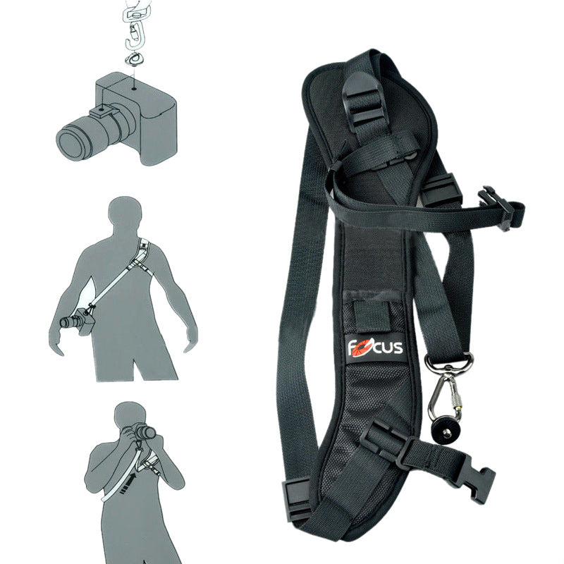 Single Shoulder Camera Strap Neoprene Neck Strap Belt for Camera SLR DSLR