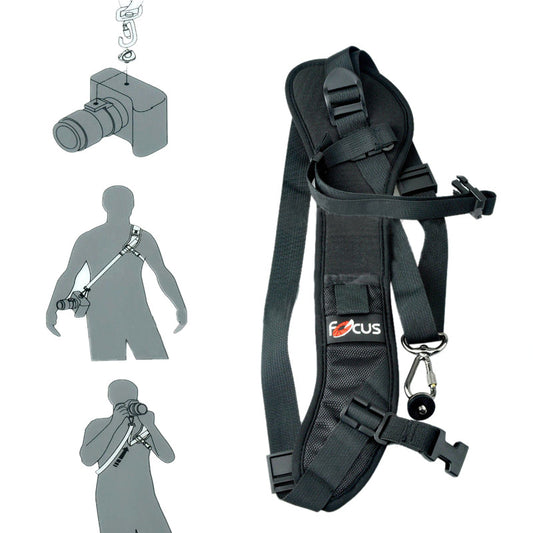 Single Shoulder Camera Strap Neoprene Neck Strap Belt for Camera SLR DSLR