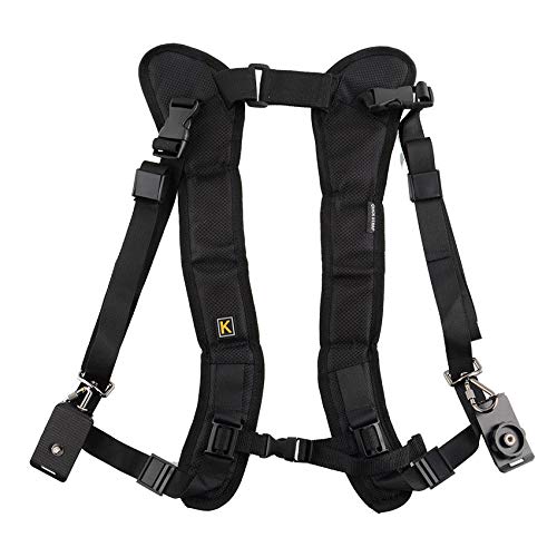 Dual-shoulder Camera Neck Strap Tether Strap for Canon Nikon Olympus Pentax Panasonic Sony DSLR