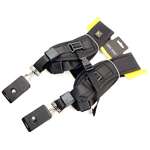 Dual-shoulder Camera Neck Strap Tether Strap for Canon Nikon Olympus Pentax Panasonic Sony DSLR