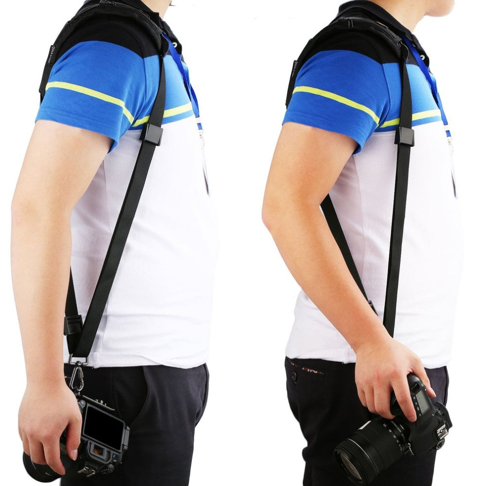 Single Shoulder Camera Belt Strap for Canon Nikon Olympus Pentax Panasonic Sony Cameras