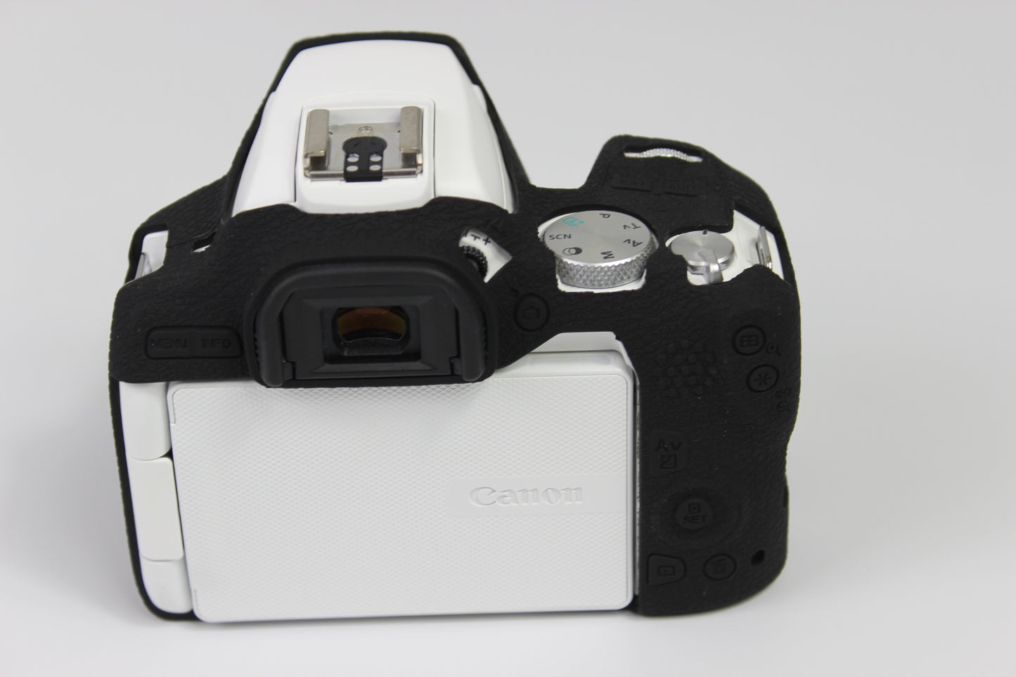 Soft Silicone Case Protector for Canon EOS 200D II Camera - Black