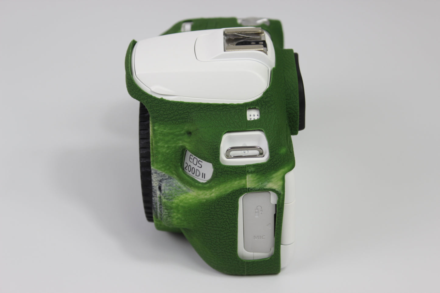 Soft Silicone Case Protector for Canon EOS 200D II Camera - Green