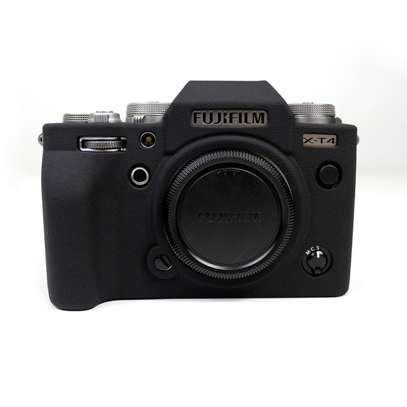 Soft Silicone Protective Case for FUJIFILM X-T4 - Black