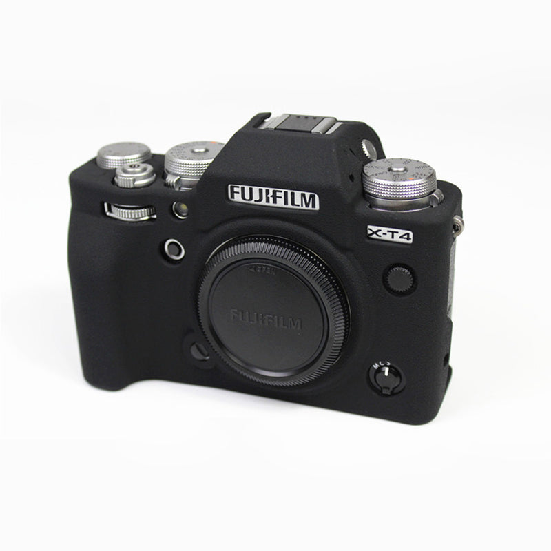 Soft Silicone Protective Case for FUJIFILM X-T4 - Black