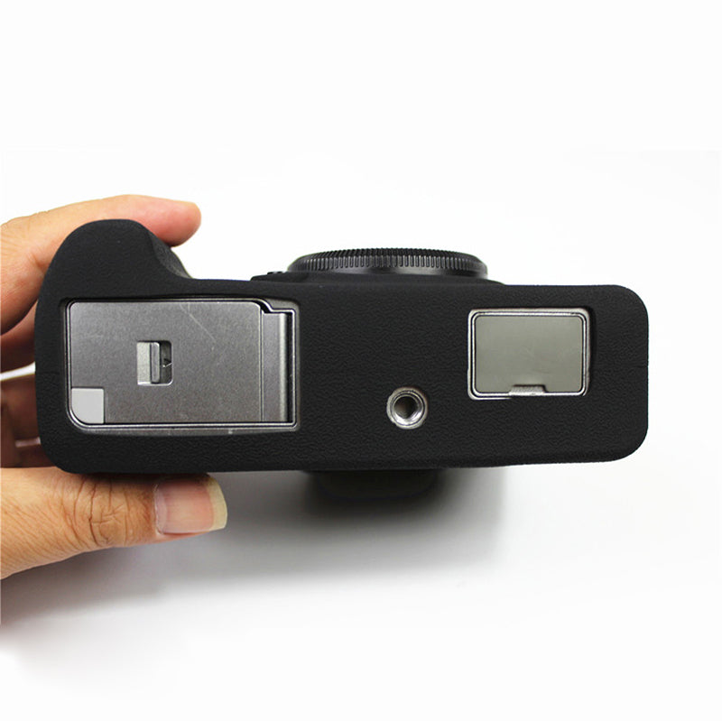 Soft Silicone Protective Case for FUJIFILM X-T4 - Black