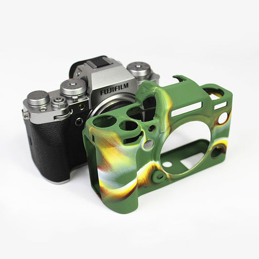 Soft Silicone Protective Case for FUJIFILM X-T4 - Green