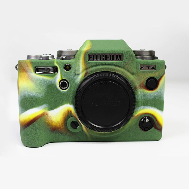 Soft Silicone Protective Case for FUJIFILM X-T4 - Green