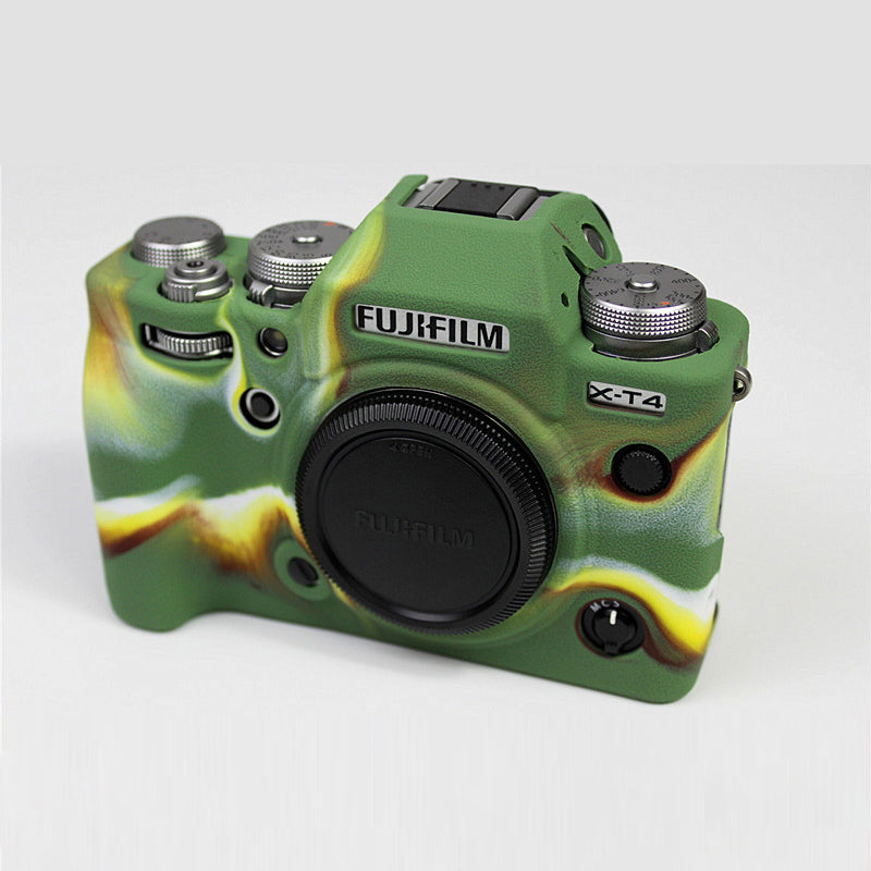 Soft Silicone Protective Case for FUJIFILM X-T4 - Green