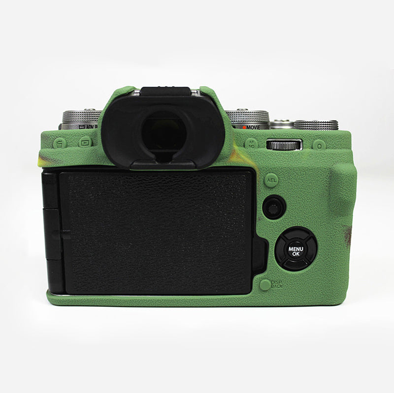 Soft Silicone Protective Case for FUJIFILM X-T4 - Green