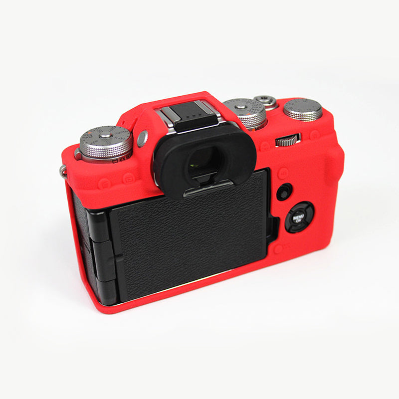 Soft Silicone Protective Case for FUJIFILM X-T4 - Red