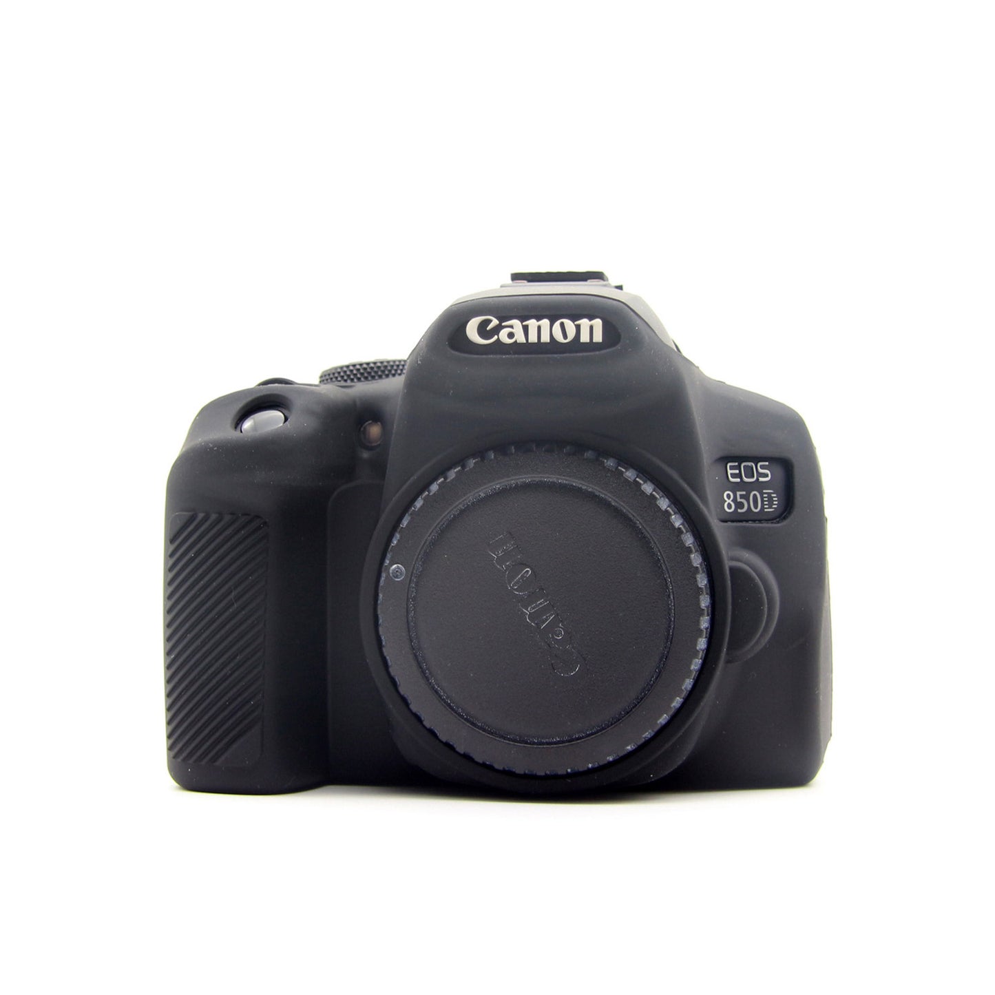 Soft Silicone Protective Camera Case for Canon EOS 850D - Black