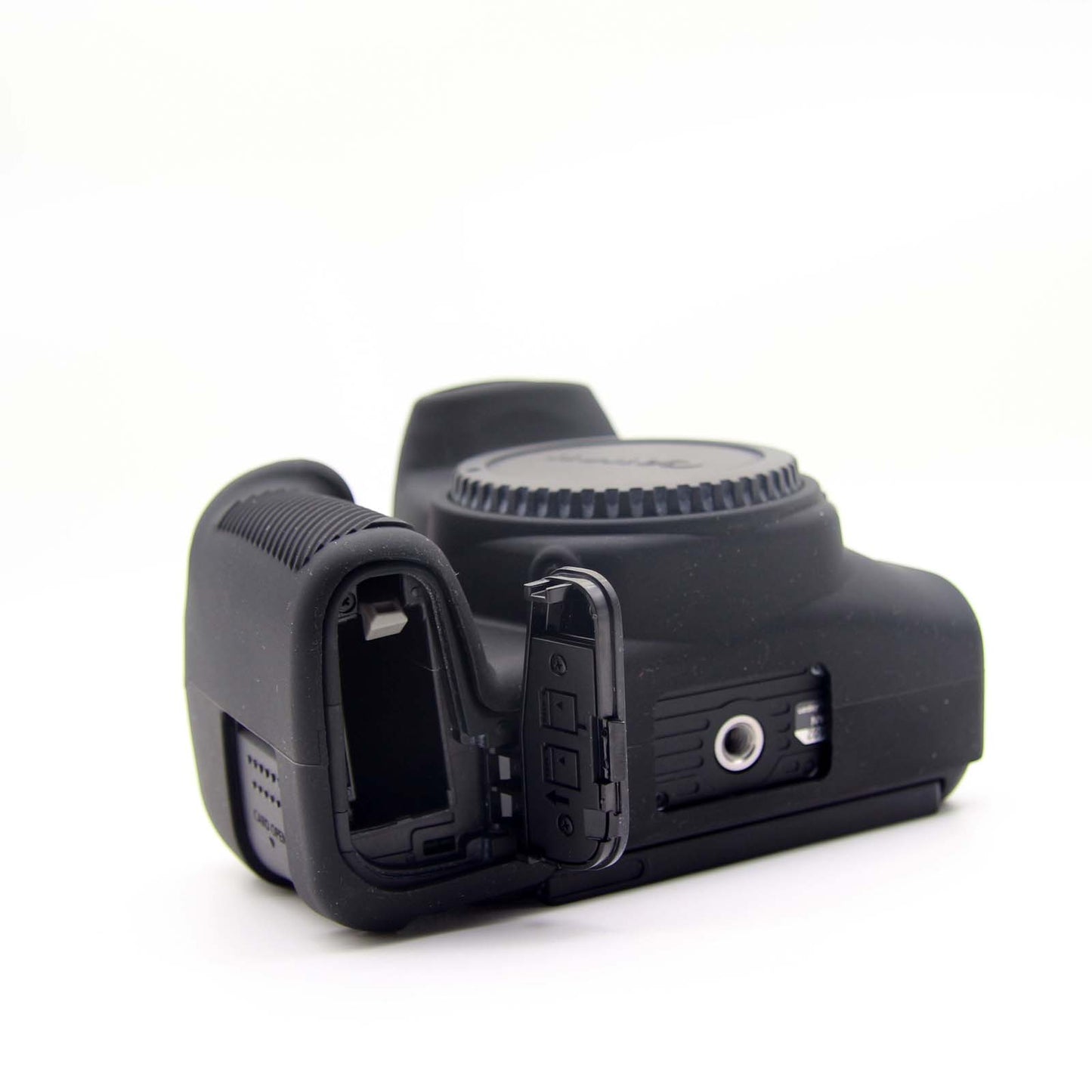 Soft Silicone Protective Camera Case for Canon EOS 850D - Black