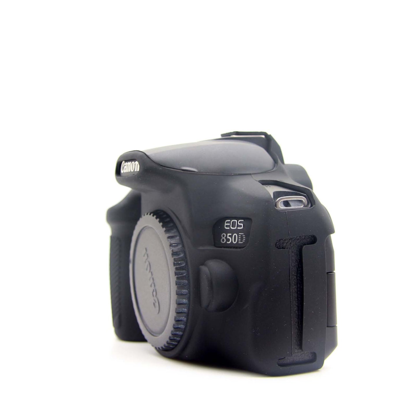 Soft Silicone Protective Camera Case for Canon EOS 850D - Black