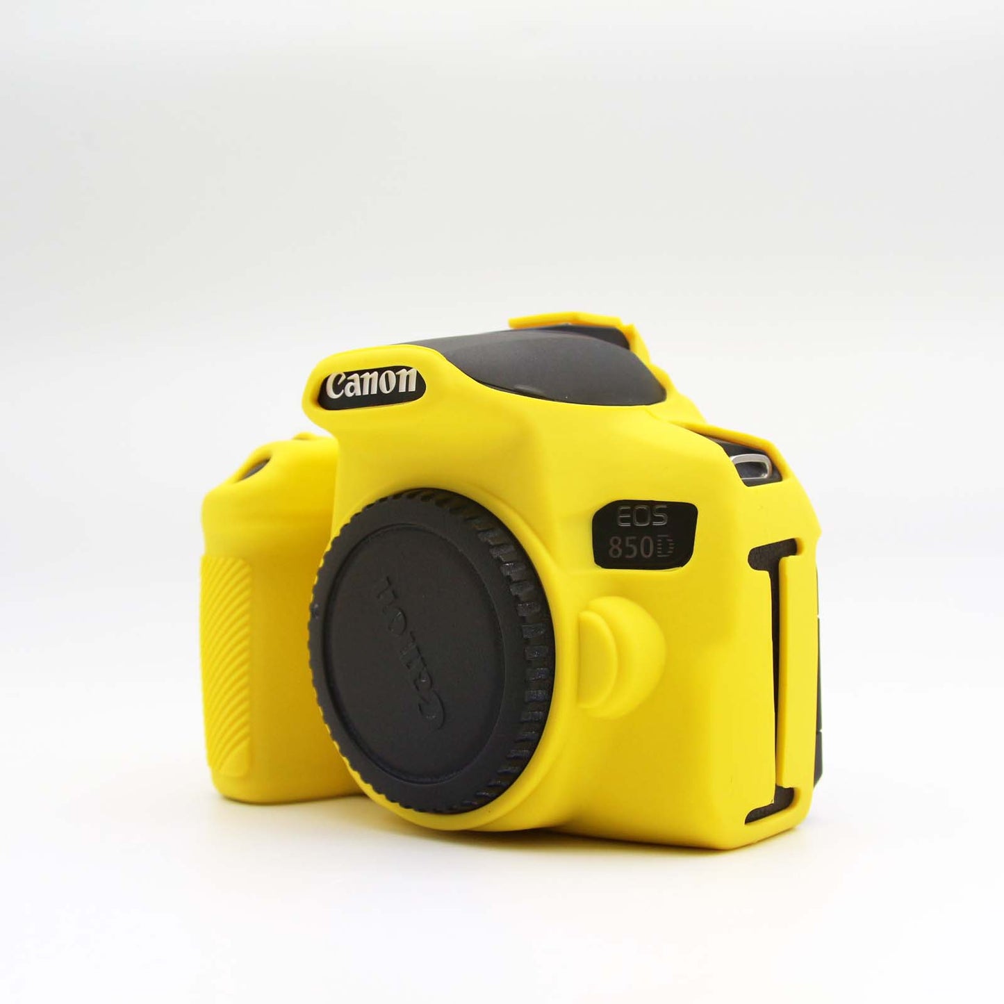 Soft Silicone Protective Camera Case for Canon EOS 850D - Yellow