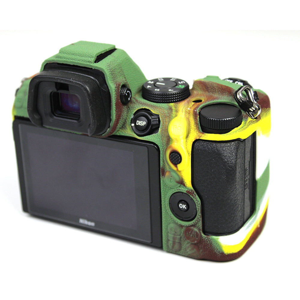 Soft Silicone Protective Camera Case Dustproof Shell for Nikon Z5 - Camouflage