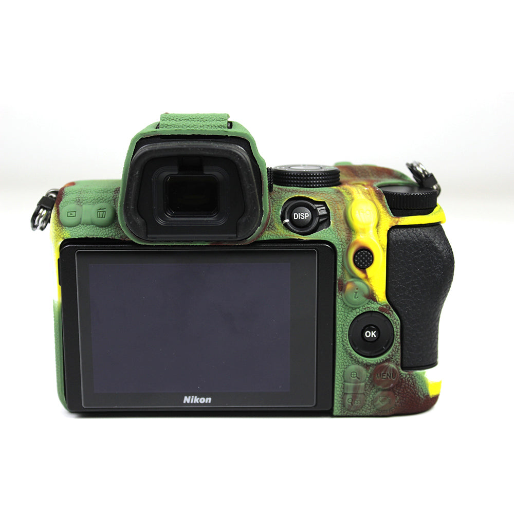 Soft Silicone Protective Camera Case Dustproof Shell for Nikon Z5 - Camouflage