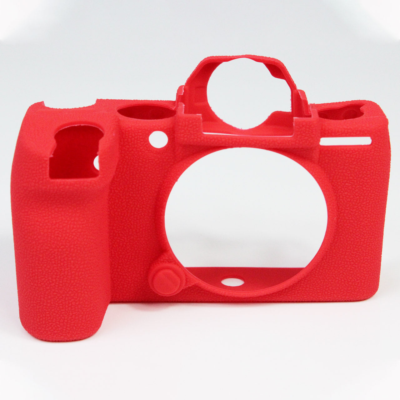 Shockproof Silicone Camera Protective Case Skin Cover for Fujifilm X-S10 - Red
