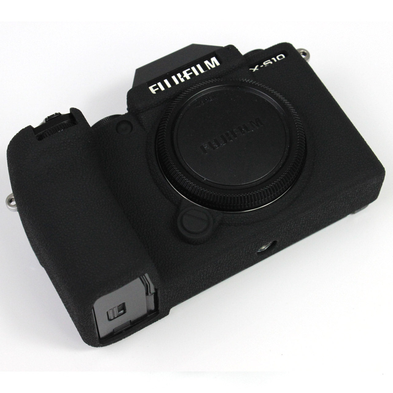 Shockproof Silicone Camera Protective Case Skin Cover for Fujifilm X-S10 - Black