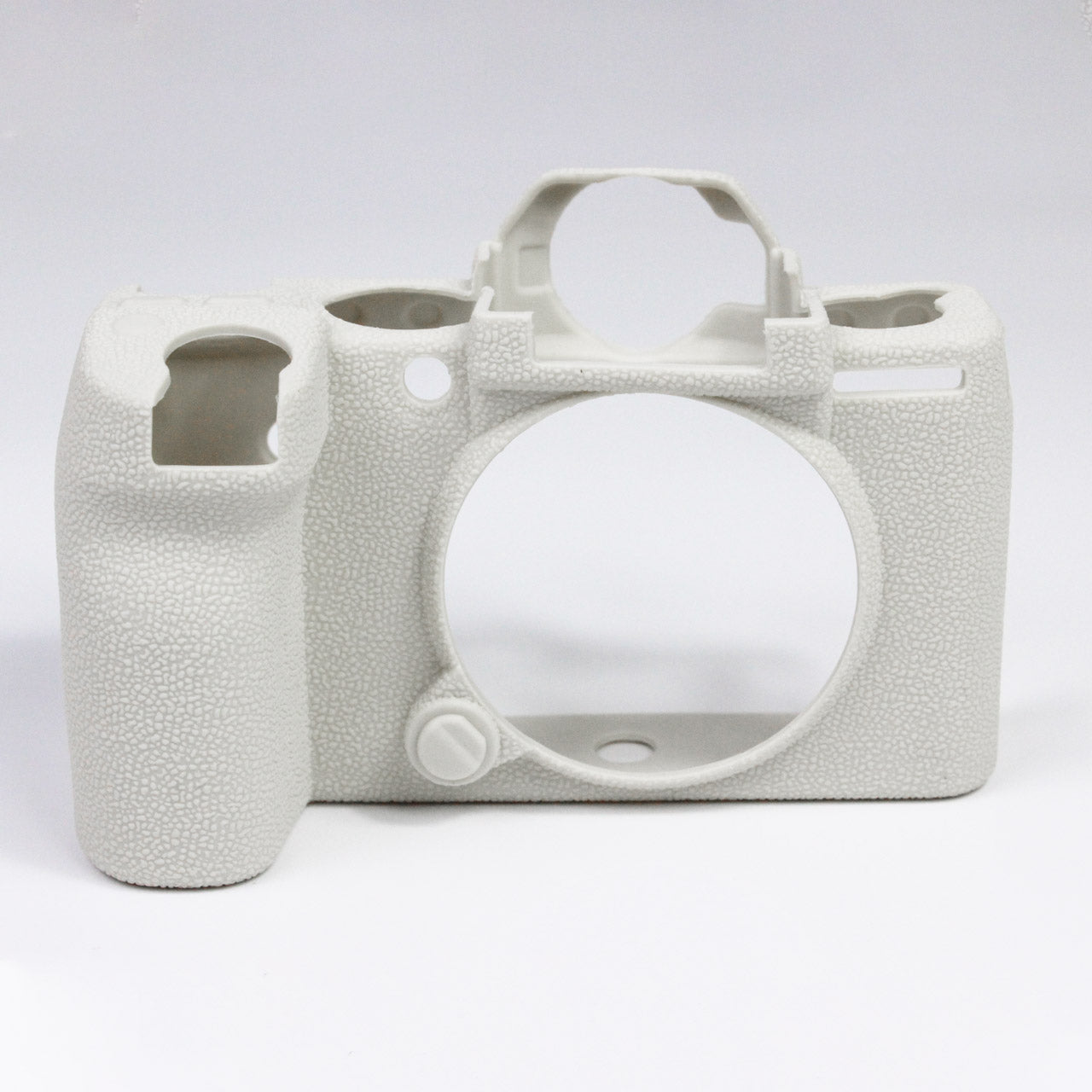 Shockproof Silicone Camera Protective Case Skin Cover for Fujifilm X-S10 - White