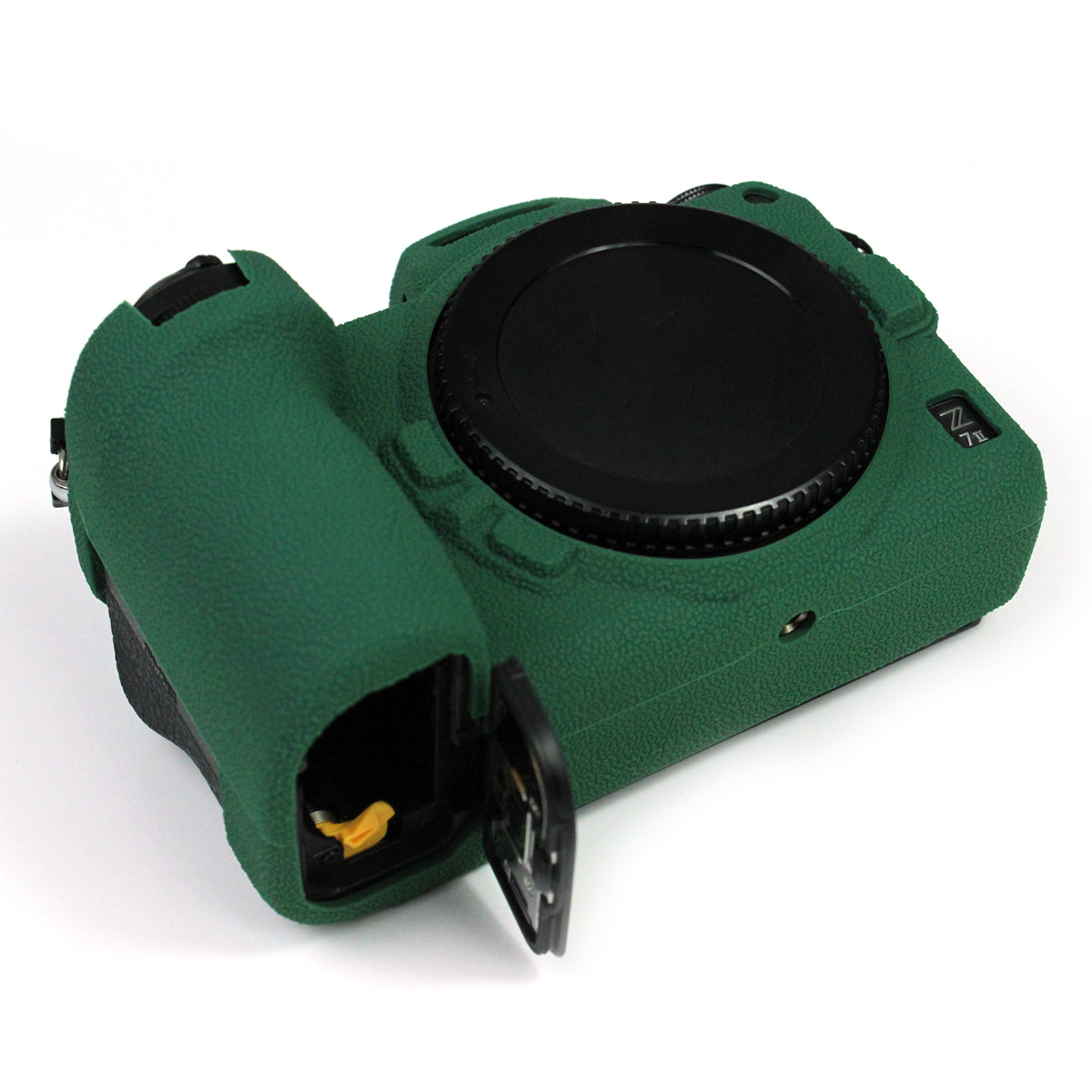 Soft Silicone Case Camera Protective Sleeve Cover for Nikon Z 6II/Z 7II - Blackish Green