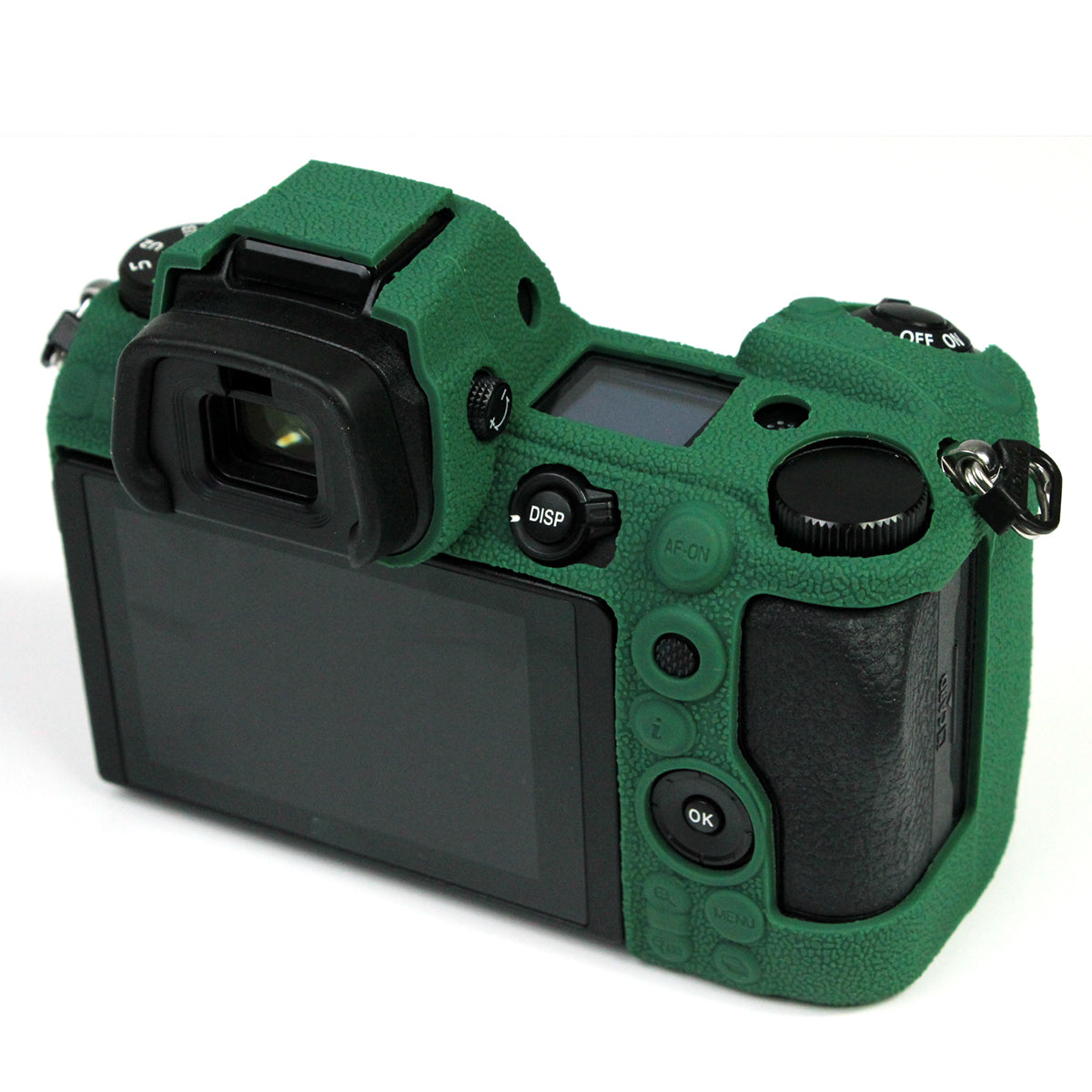 Soft Silicone Case Camera Protective Sleeve Cover for Nikon Z 6II/Z 7II - Blackish Green