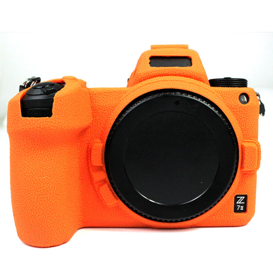 Soft Silicone Case Camera Protective Sleeve Cover for Nikon Z 6II/Z 7II - Orange
