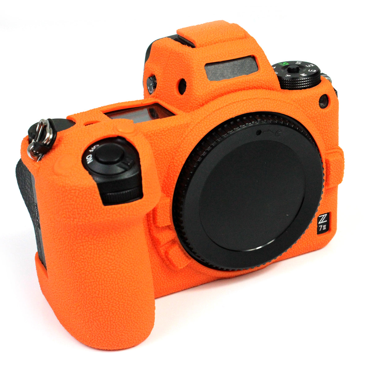 Soft Silicone Case Camera Protective Sleeve Cover for Nikon Z 6II/Z 7II - Orange