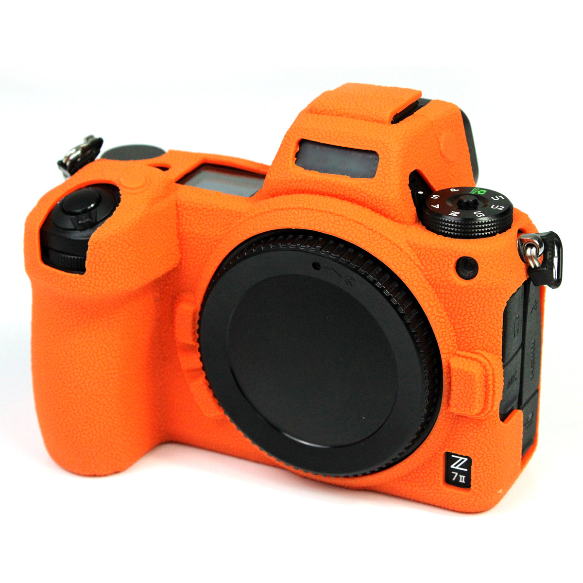 Soft Silicone Case Camera Protective Sleeve Cover for Nikon Z 6II/Z 7II - Orange