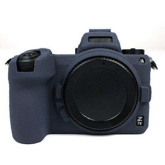 Soft Silicone Case Camera Protective Sleeve Cover for Nikon Z 6II/Z 7II - Deep Blue