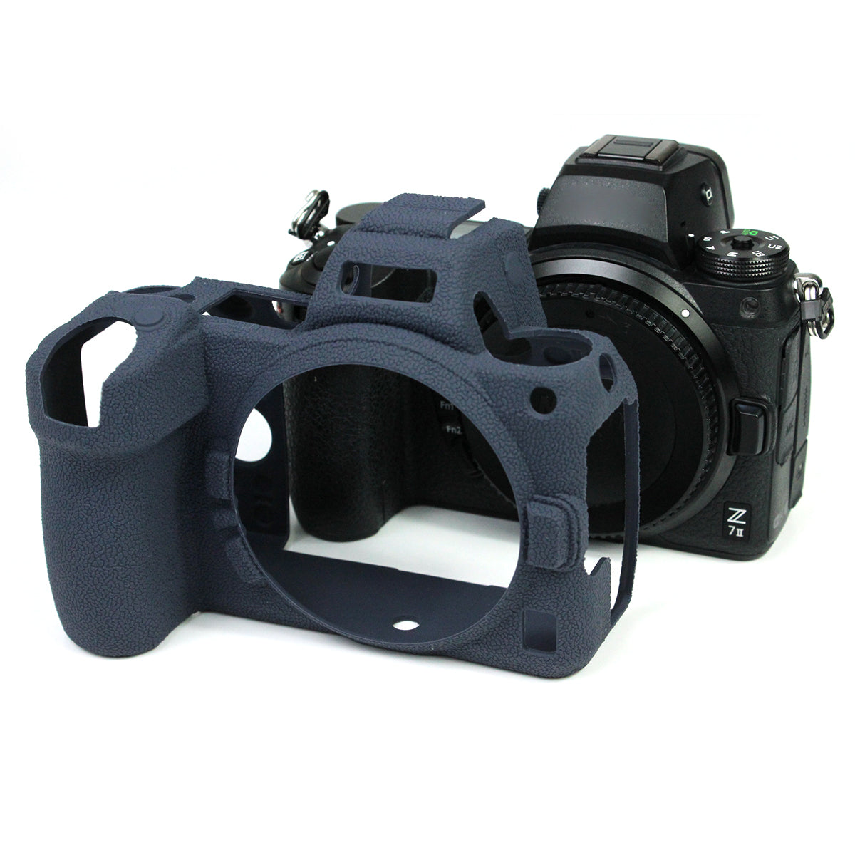 Soft Silicone Case Camera Protective Sleeve Cover for Nikon Z 6II/Z 7II - Deep Blue