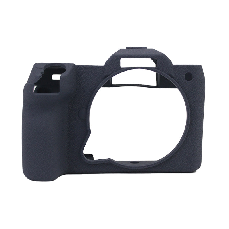 Soft Silicone Camera Case Protector SLR Camera Body Sleeve Cover for Fujifilm GFX 100S - Navy Blue