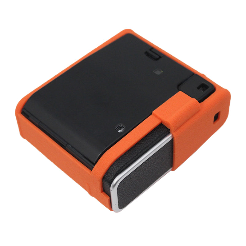 Soft Silicone Camera Case Protector Camera Body Sleeve Cover for Fujifilm Instax Mini 40 - Orange