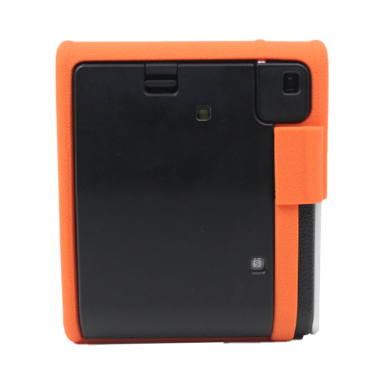 Soft Silicone Camera Case Protector Camera Body Sleeve Cover for Fujifilm Instax Mini 40 - Orange