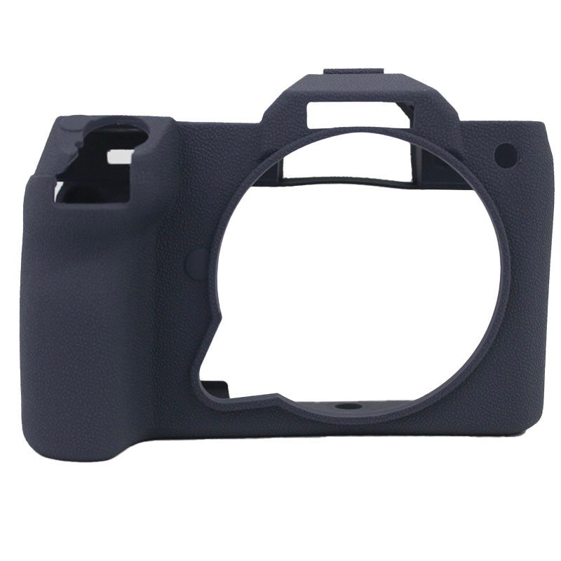 Soft Silicone Camera Case Protector SLR Camera Body Sleeve Cover for Fujifilm GFX 50S II - Navy Blue
