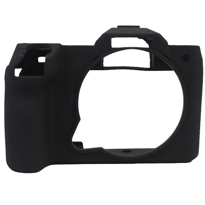 Soft Silicone Camera Case Protector SLR Camera Body Sleeve Cover for Fujifilm GFX 50S II - Black