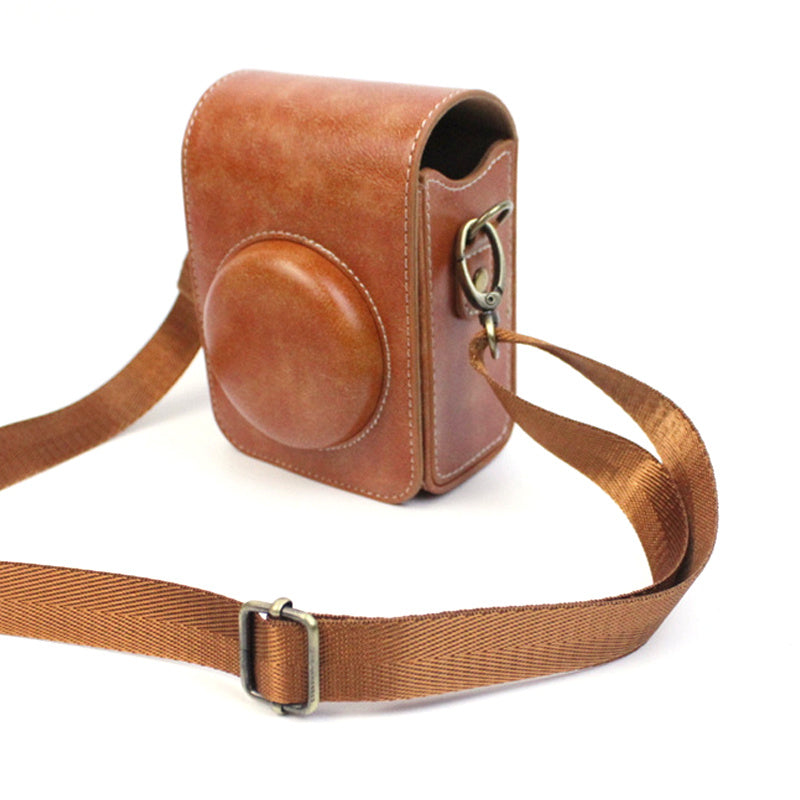 Retro Camera Cover for Sony ZV-1 Multifunction Vertical Style Protective Cover Shoulder Bag Camera Accessories - Brown
