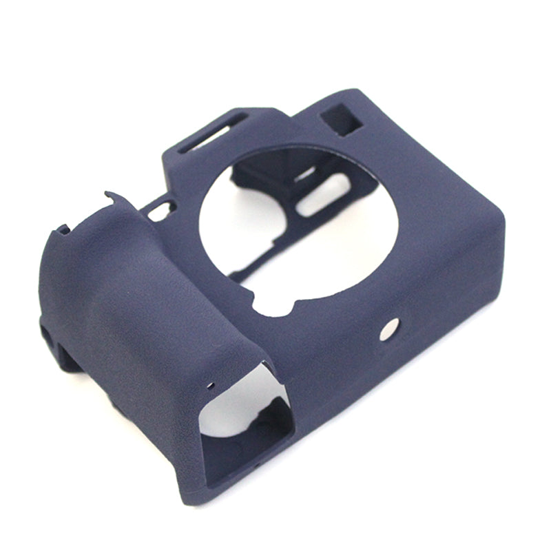 Uniqkart for Sony A7M4 Well-Protective Anti-collision Environmental Friendly Silicone Camera Protective Cover Case - Sapphire