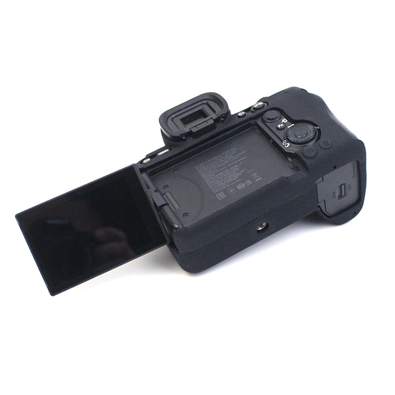Uniqkart for Sony A7M4 Well-Protective Anti-collision Environmental Friendly Silicone Camera Protective Cover Case - Black