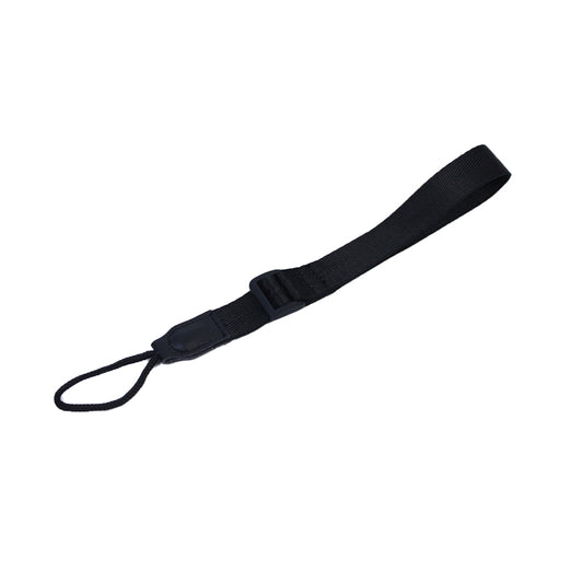 Uniqkart for Sony A7R III/A7M4/Fujifilm X-T30/X-T4/X-S10/X-T200 Non-slip Adjustable DSLR Camera Nylon Wrist Strap Hand Grip - Black