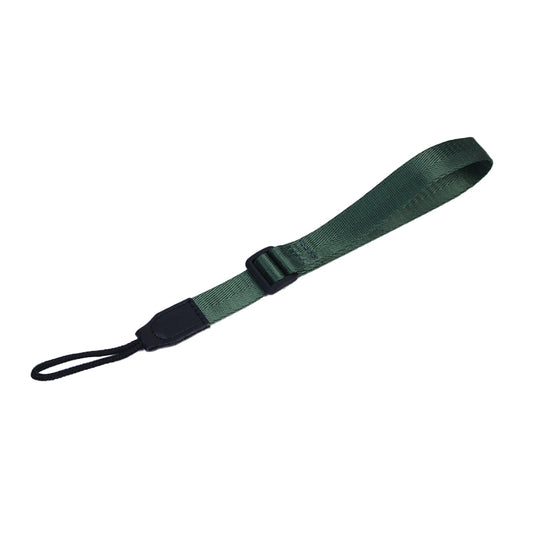 Uniqkart for Sony A7R III/A7M4/Fujifilm X-T30/X-T4/X-S10/X-T200 Non-slip Adjustable DSLR Camera Nylon Wrist Strap Hand Grip - Green