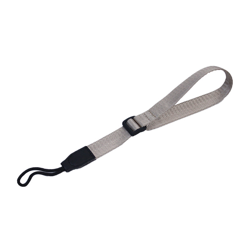 Uniqkart for Sony A7R III/A7M4/Fujifilm X-T30/X-T4/X-S10/X-T200 Non-slip Adjustable DSLR Camera Nylon Wrist Strap Hand Grip - Khaki