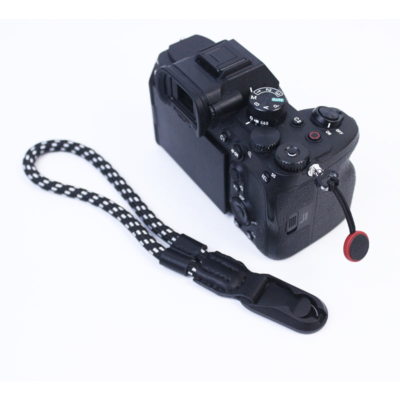 Camera Hanging Strap for Fujifilm XT4 XS10 Sony A7M4 A7C Nylon Quick Release Carrying Rope - Pink