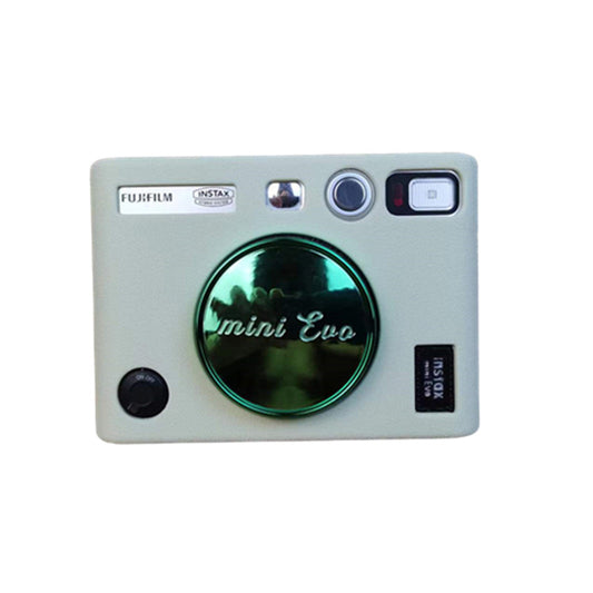 Uniqkart for Fujifilm Instax Mini Evo Camera Soft Protective Cover Anti-scratch Shockproof Silicone Case - Beige