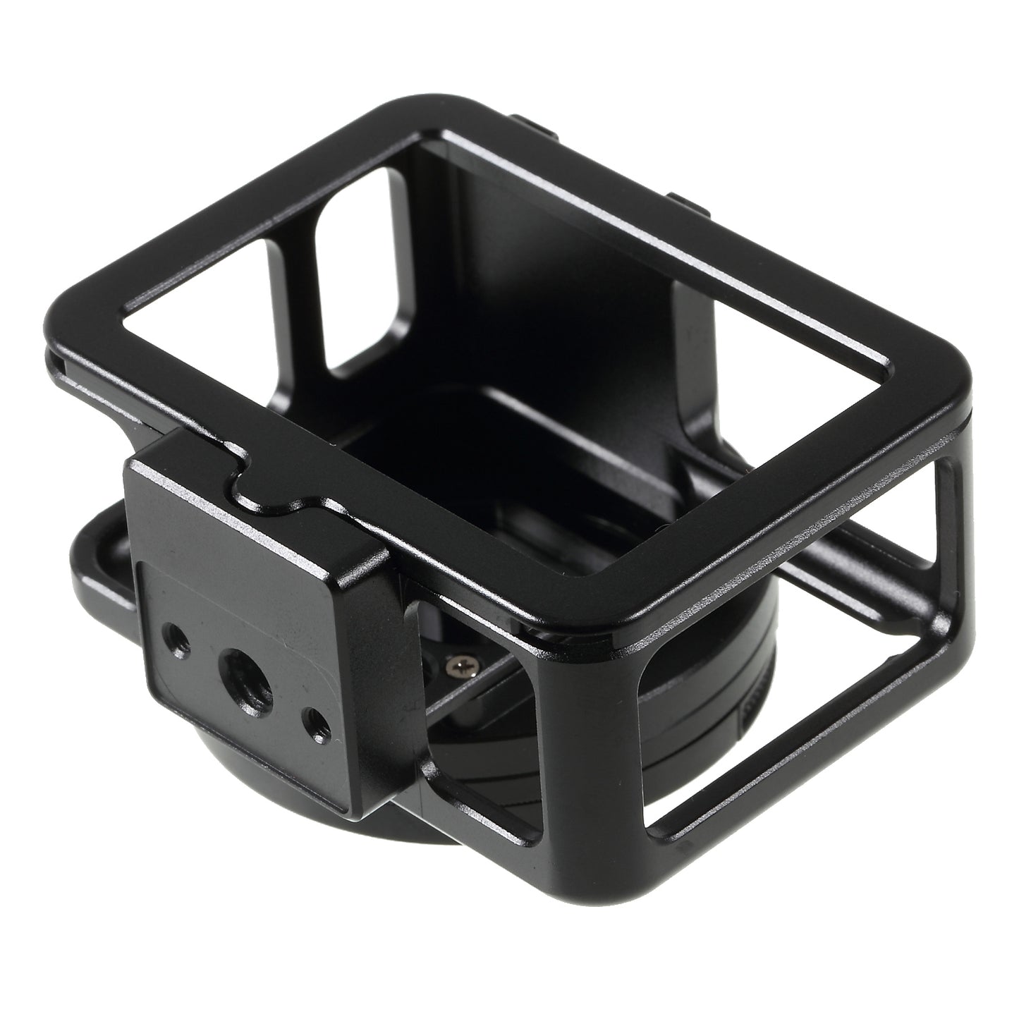 Metal Housing Hollow Frame Case for Gopro Hero 7 Black Camera with Back Door and 52mm UV Filter