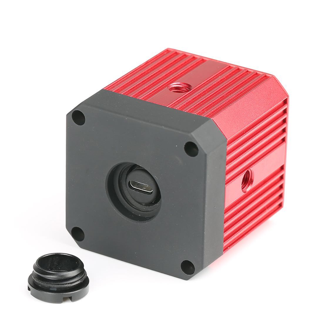 Professional Mini COB Video Light Compatible for Camera Camcorder and Smartphone - Red