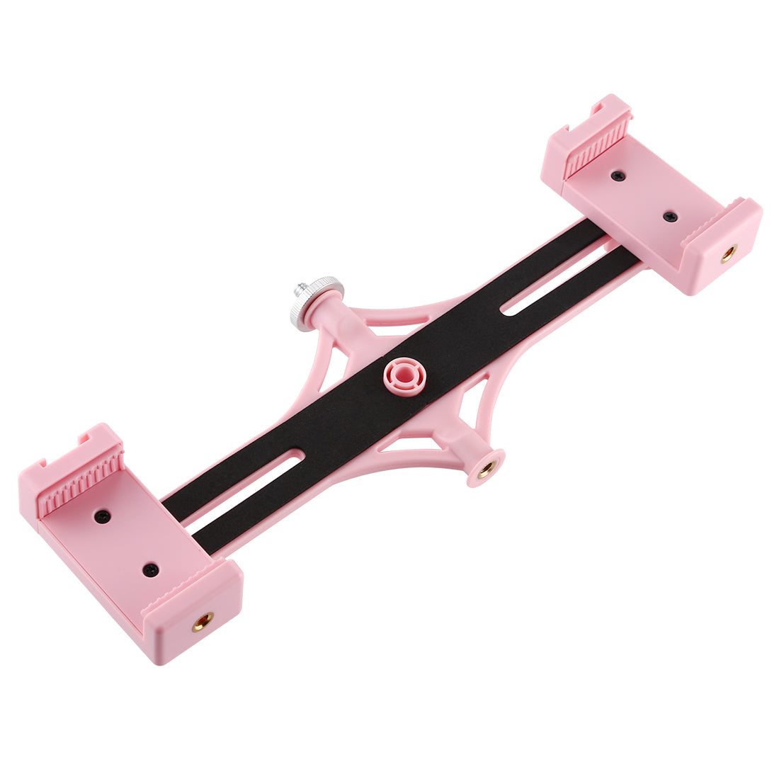 PULUZ Mobile Phone with Multi-stand Live Broadcast Double Stand - Pink/Black