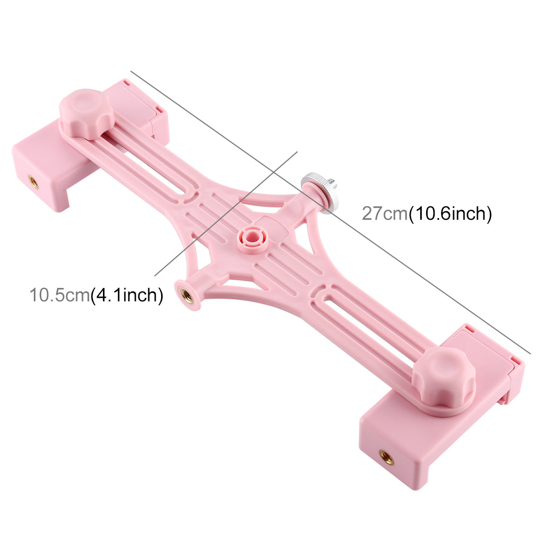 PULUZ Mobile Phone with Multi-stand Live Broadcast Double Stand - Pink/Black