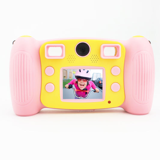 H129 Cute Portable 2.0-inch 1.3MP Children Camera Video Camcorder - Pink